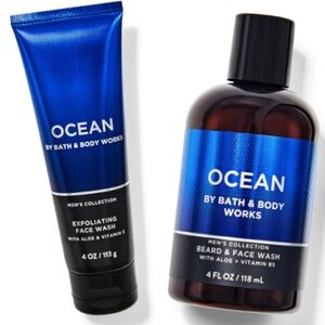 Ocean Men's Exfoliating & Beard Face Wash By Bath & Body Works